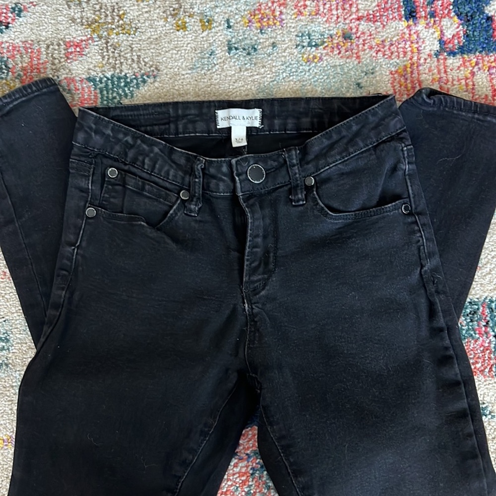 KENDALL & KYLIE Black Jeans